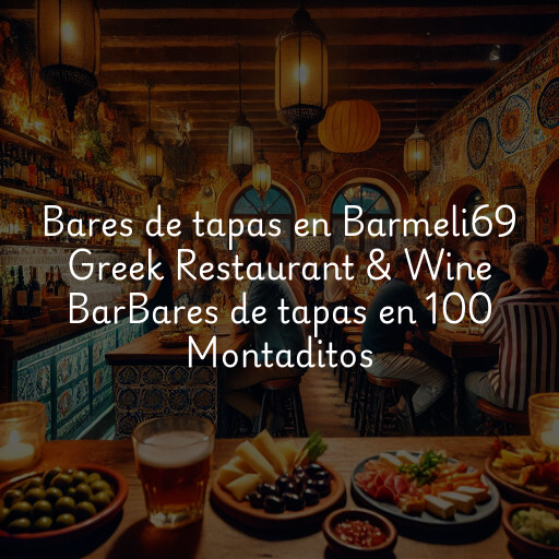 Bares de tapas en