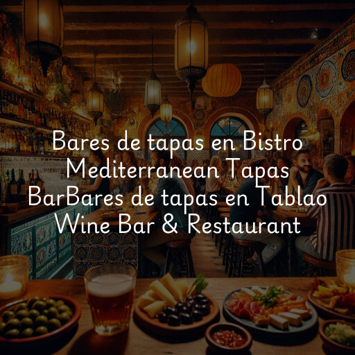 Bares de tapas en
