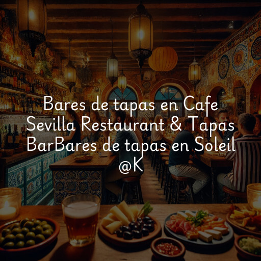 Bares de tapas en