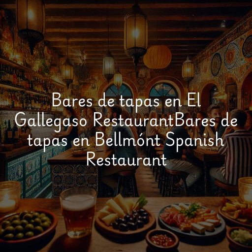 Bares de tapas en