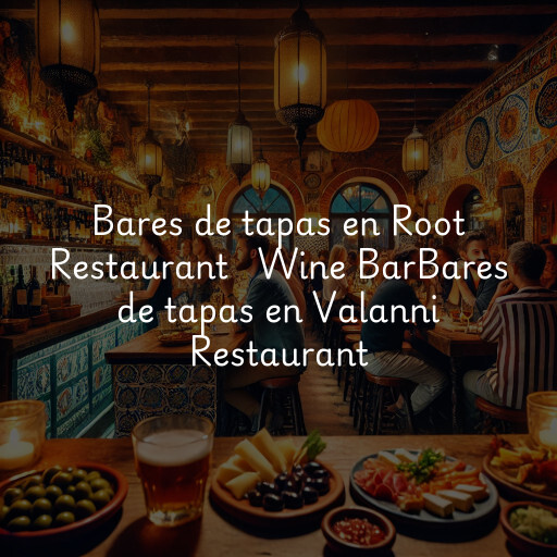 Bares de tapas en
