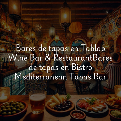 Bares de tapas en