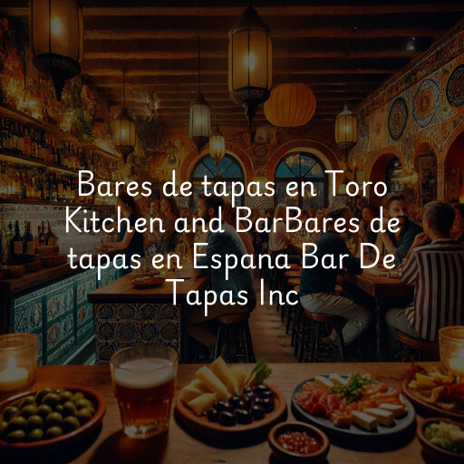 Bares de tapas en