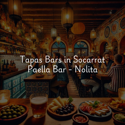 Tapas Bars Socarrat Paella Bar - Nolita